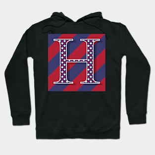 Old Glory Letter H Hoodie